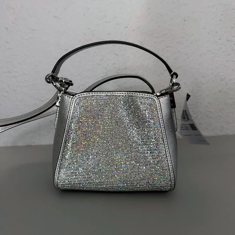 NWT KATE SPADE Phoebe Glitter Mini‎ Top Handle Crossbody